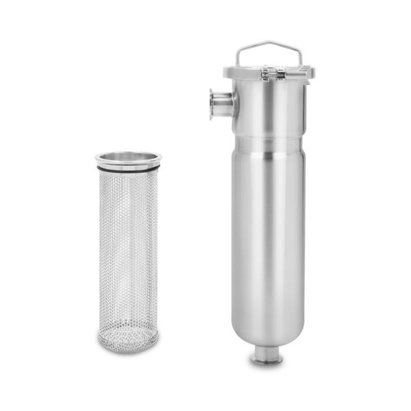 Rosedale sanitary bag filter housing with basket